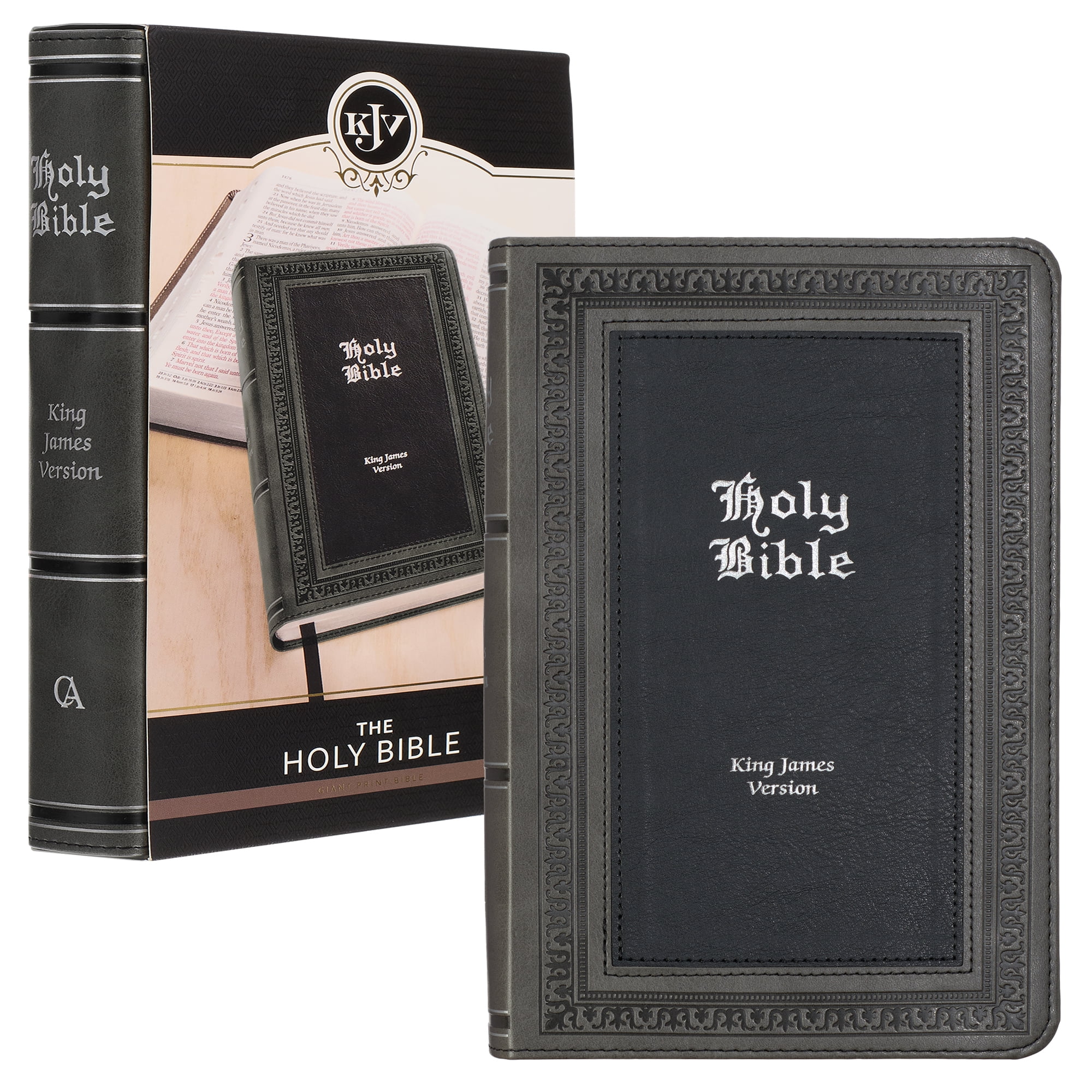 KJV Holy Bible, Giant Print Standard Size Faux India | Ubuy