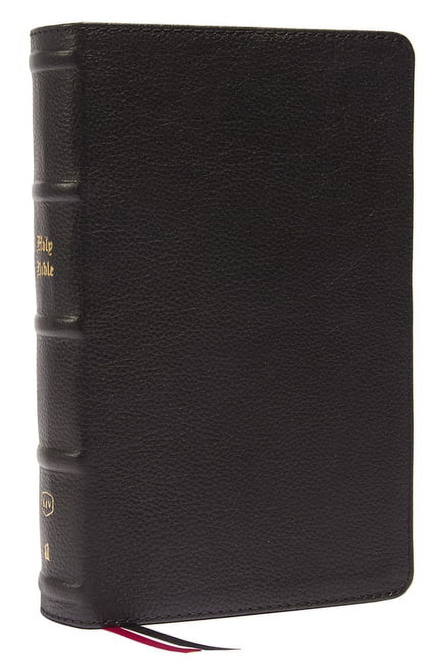 KJV Holy Bible: Large Print Single-Column with 43,000 End-Of-Verse Cross References, Black Genuine Leather, Personal Size, Red Letter, Comfort Print: King James Version (Other)