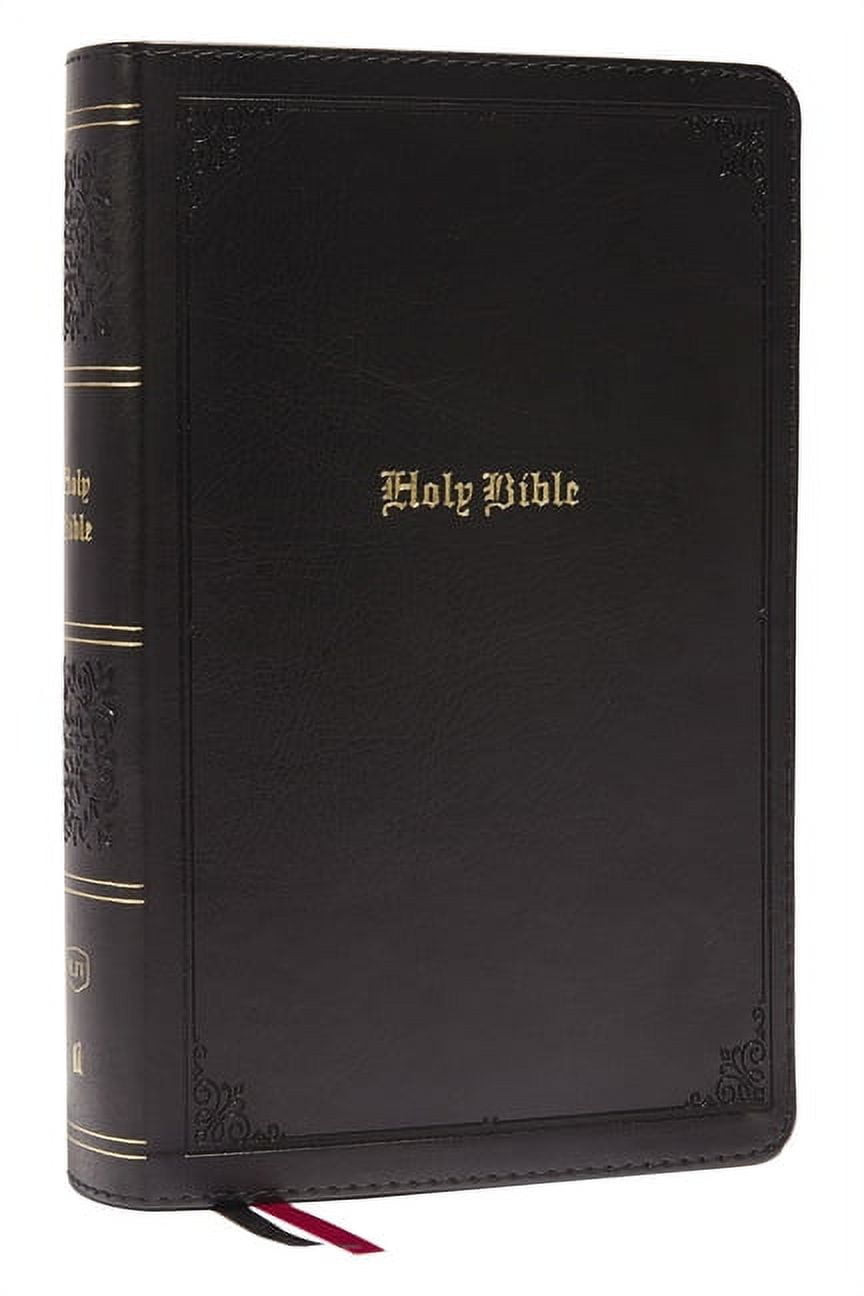 Thomas Nelson KJV Holy Bible: Large Print, Single-Column, 43K Cross ...