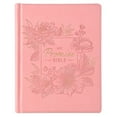 thumbnail image 1 of KJV Holy Bible, My Promise Bible, Faux Leather Hardcover w/Bible Tabs, Coloring Stickers, Ribbon Markers, King James Version, Pink, 1 of 7