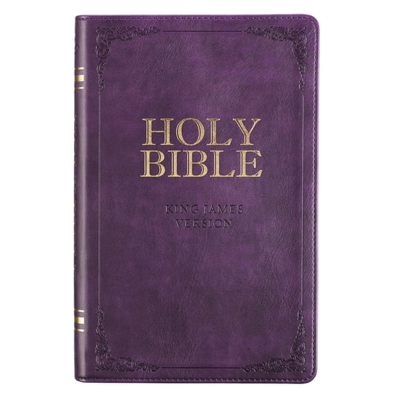 KJV Bible Deluxe Gift (Faux Leather, Purple), (Hardcover)