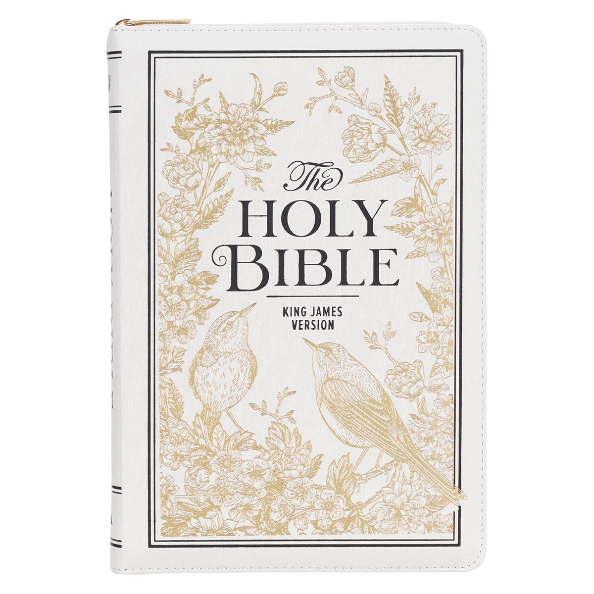 KJV Holy Bible, Thinline Large Print Vegan Leather Red Letter