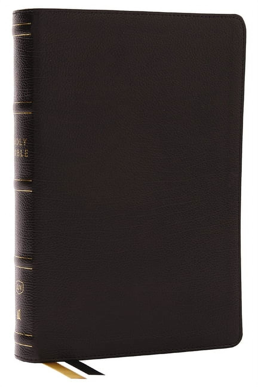 KJV Holy Bible with 73,000 Center-Column Cross References, Black Genuine Leather, Red Letter, Comfort Print: King James Version (Other)