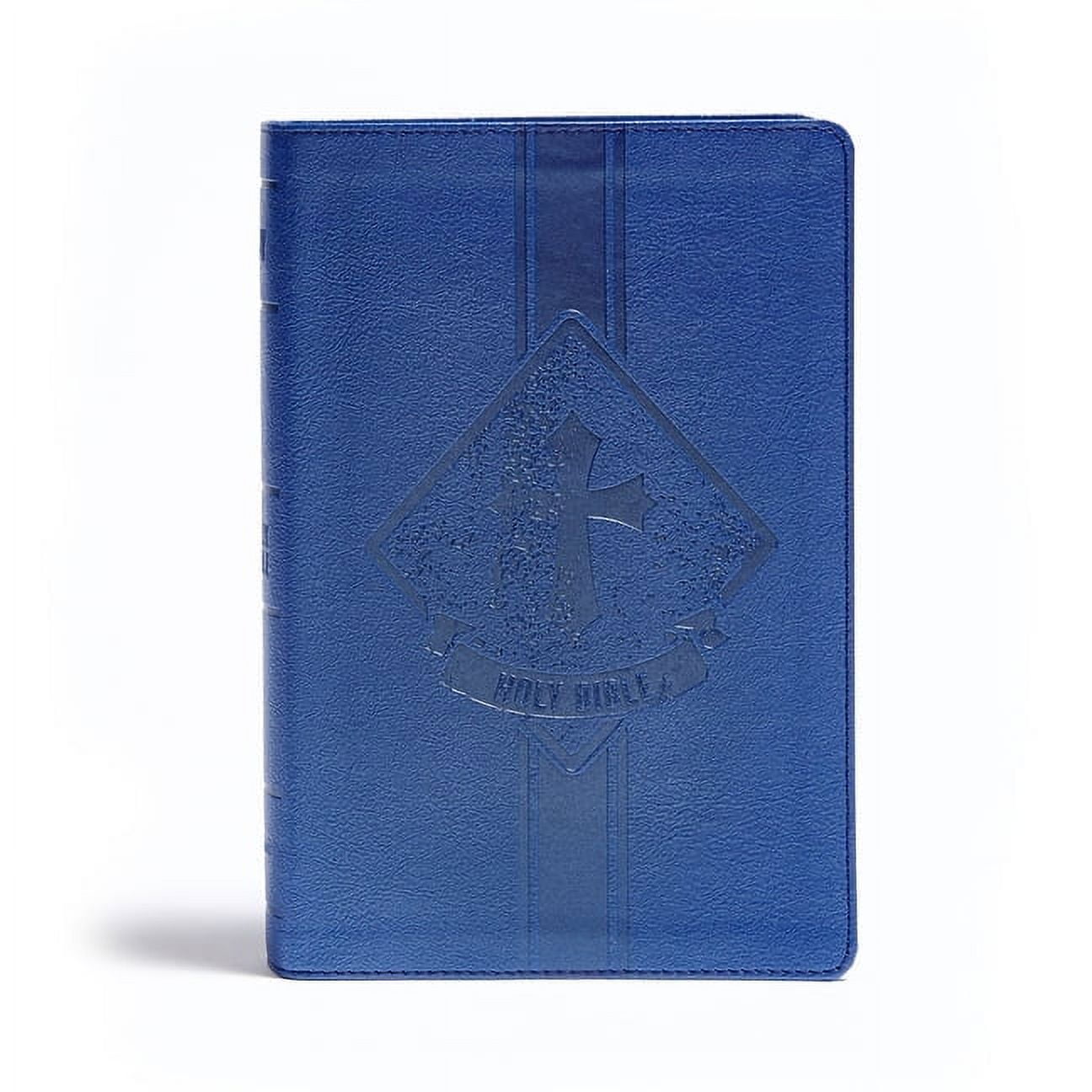HOLMAN BIBLE STAFF KJV Kids Bible, Royal Blue Leathertouch (Hardcover)