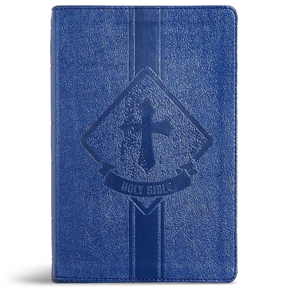 KJV Kids Bible, Royal Blue Leathertouch (Hardcover)