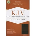 thumbnail image 1 of KJV Large Print Personal Size Reference Bible, Saddle Brown LeatherTouch (Hardcover), 1 of 1