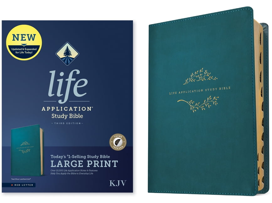 Kjv life application study bible third edition large print