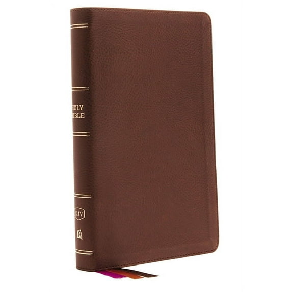 KJV, Minister's Bible, Leathersoft, Brown, Comfort Print: Holy Bible, King James Version