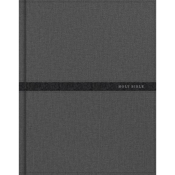 KJV Notetaking Bible, Expanded Reference Edition, Gray/Charcoal Cloth Over Board, (Hardcover)