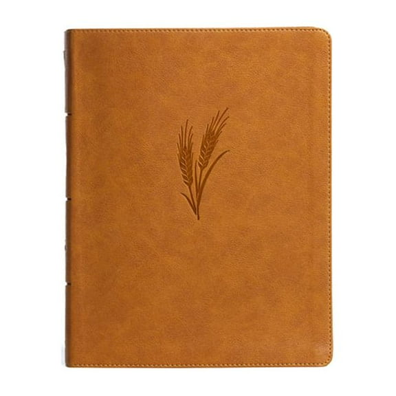 KJV Notetaking Bible, Large Print Edition, Camel Leathertouch, (Hardcover)