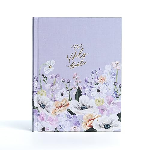 Pre-Owned KJV Notetaking Bible, Large Print Hosanna Revival Edition, Lavender/Peach Cloth-Over-Board: King James Version, Lavender/Peach, Cloth-over-board, Hosanna Revival Edition Paperback