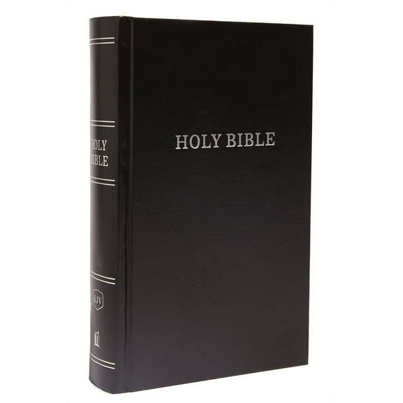 KJV, Pew Bible, Hardcover, Black, Red Letter Edition, (Hardcover)