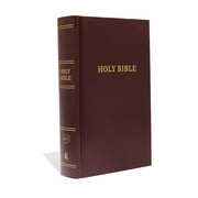 THOMAS NELSON KJV, Pew Bible, Large Print, Hardcover, Burgundy, Red Letter Edition, (Hardcover)