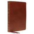 thumbnail image 1 of KJV, Preaching Bible, Premium Calfskin Leather, Brown, Comfort Print -- Thomas Nelson, 1 of 8