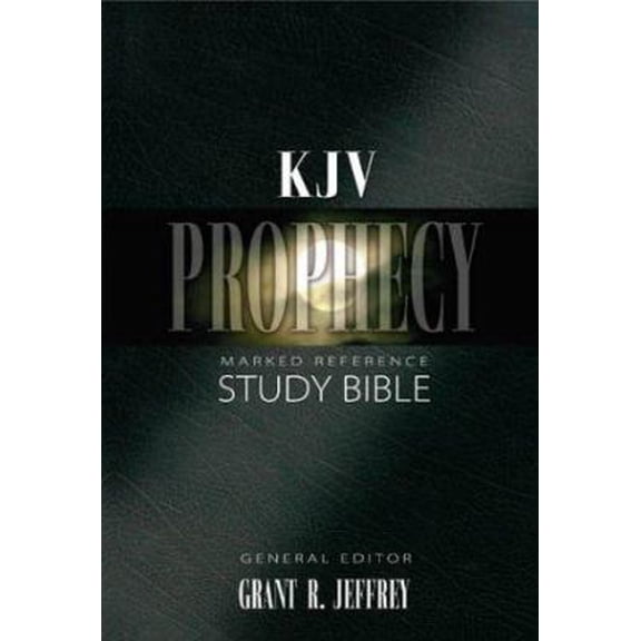 Pre-Owned KJV Prophecy, Marked Reference Study Bible by Jeffrey Grant Hardcover (English)