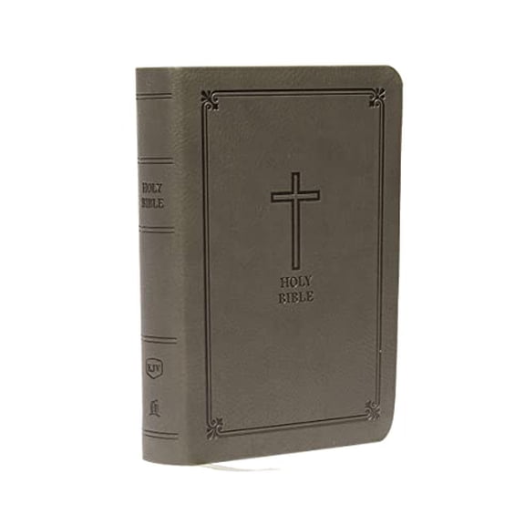 Pre-Owned KJV, Reference Bible, Compact, Large Print, Imitation Leather, Black, Red Letter Edition (Unknown) 0785215891 9780785215899