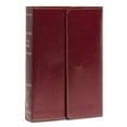thumbnail image 1 of KJV, Reference Bible, Compact, Large Print, Snapflap Leather-Look, Burgundy, Red Letter Edition (Paperback)(Large Print), 1 of 1