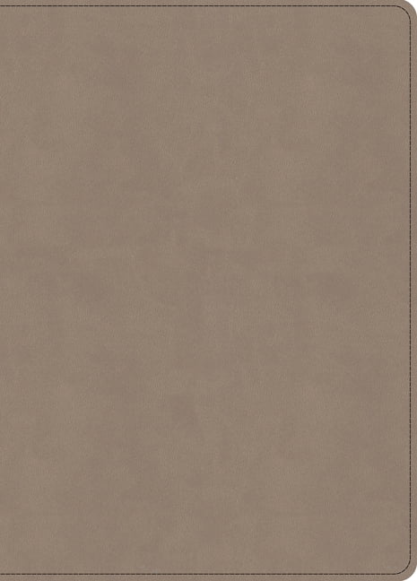 KJV Single-Column Wide-Margin Bible, Sand Leathertouch, (Hardcover)