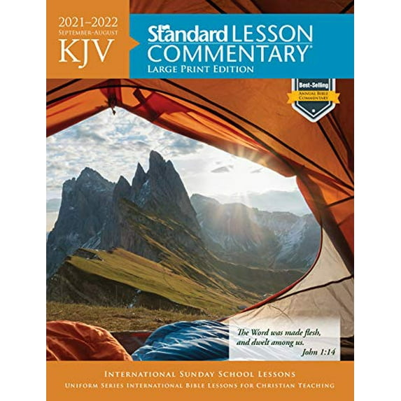 Pre-Owned KJV Standard Lesson Commentary(r) Large Print Edition 2021-2022 (Paperback) 0830782060 9780830782062