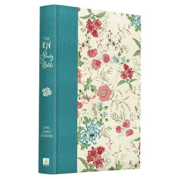 Pre-Owned KJV Study Bible (New Feminine Cover Design) (Hardcover) 1643522485 9781643522487