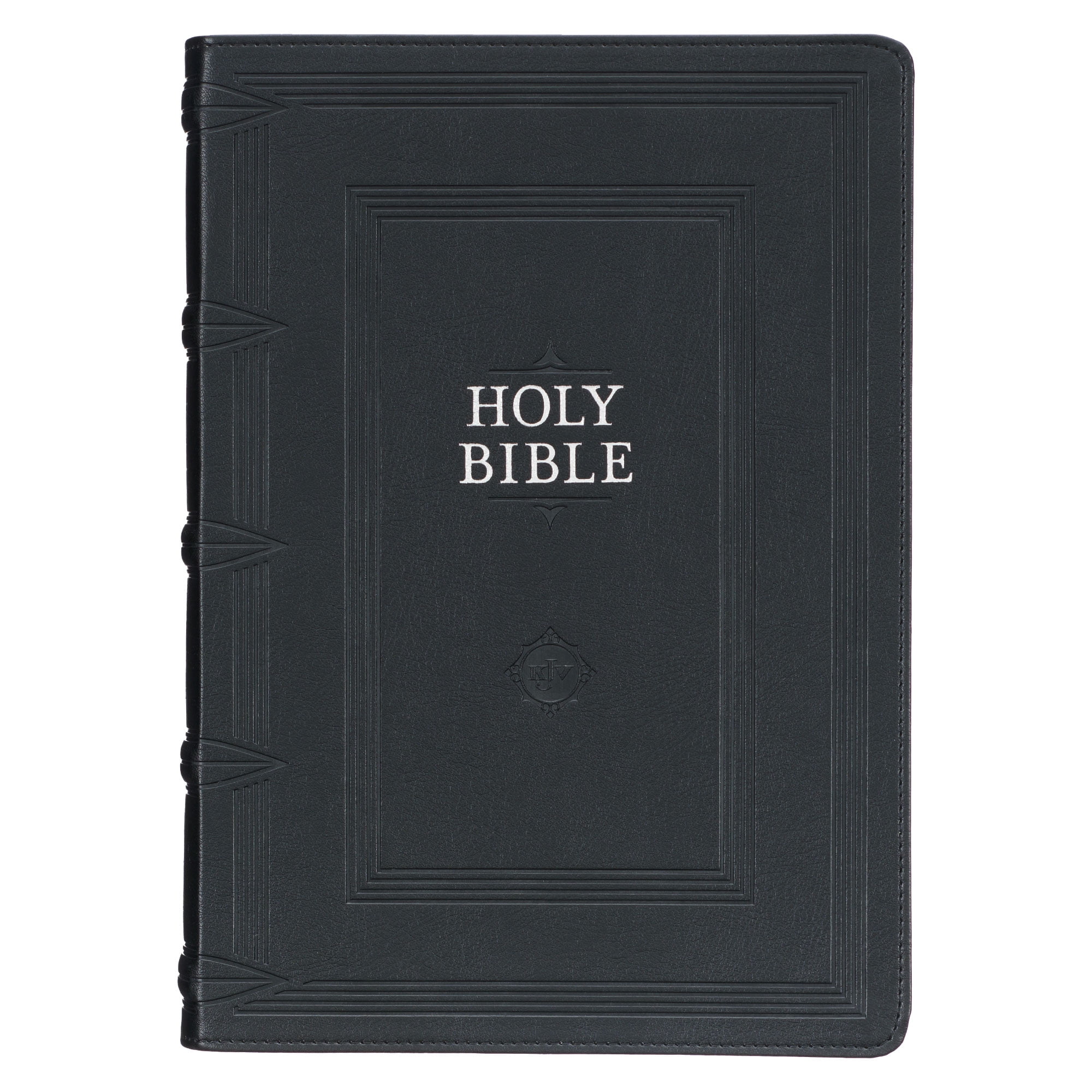 KJV Study Bible, Standard King James Version Holy Bible, Thumb Tabs, Ribbons, Faux Leather