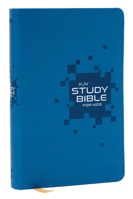 KJV Study Bible for Kids, Blue Leathersoft: The Premier Study Bible for Children (Ages 7-12), (Hardcover)