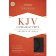 thumbnail image 1 of KJV Super Giant Print Reference Bible, Charcoal LeatherTouch Indexed (Hardcover), 1 of 1
