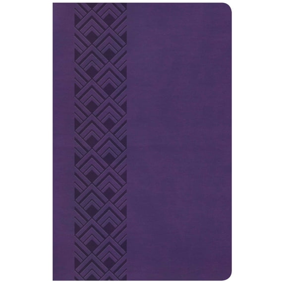 KJV Ultrathin Reference Bible, Value Edition, Purple LeatherTouch (Hardcover)
