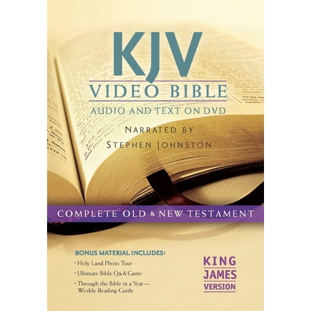 KJV Video Bible: Audio and Text On DVD (Dramatized)