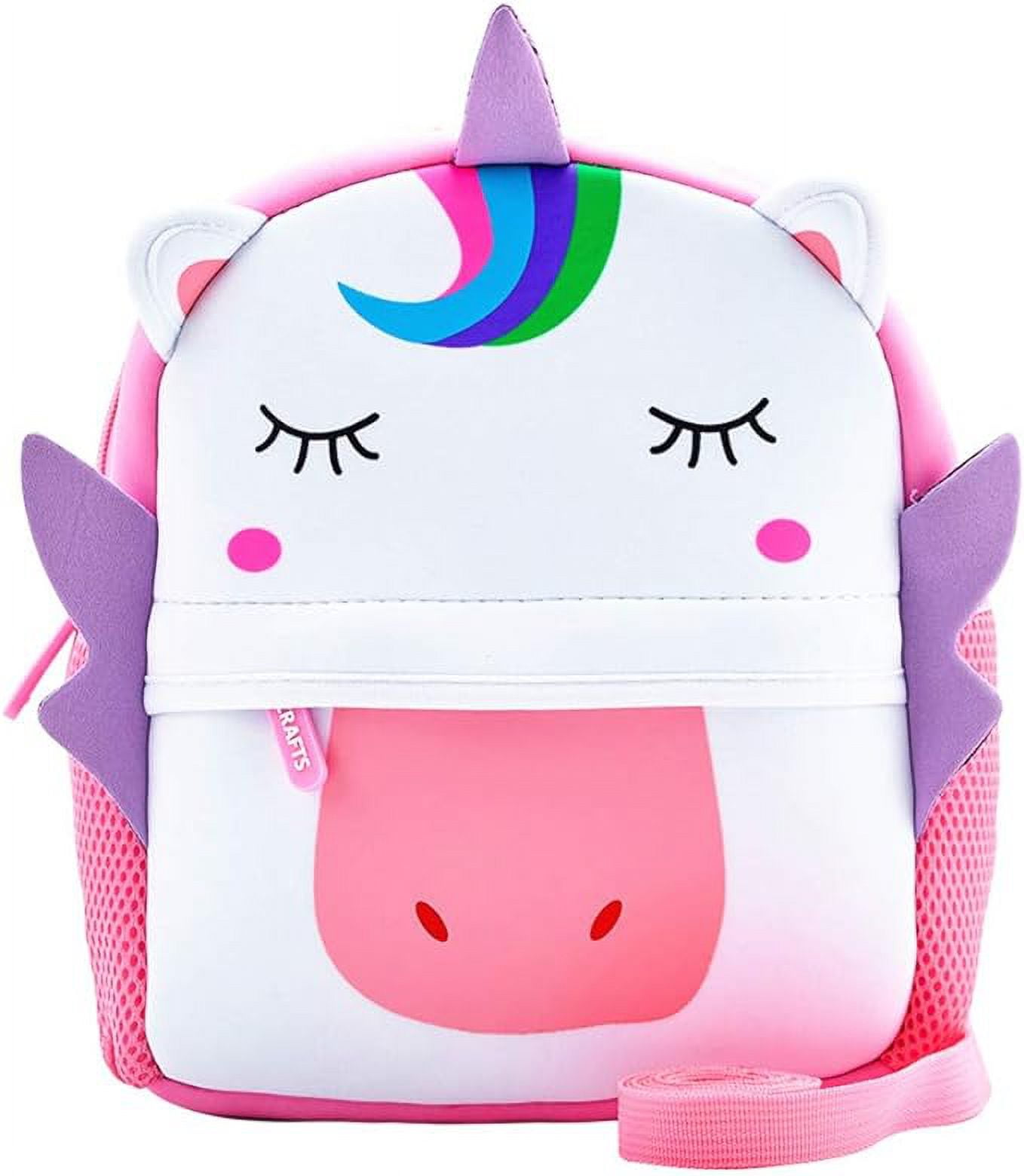 KK CRAFTS Preschool Toddler Backpack with Leash, 3D Cute Cartoon