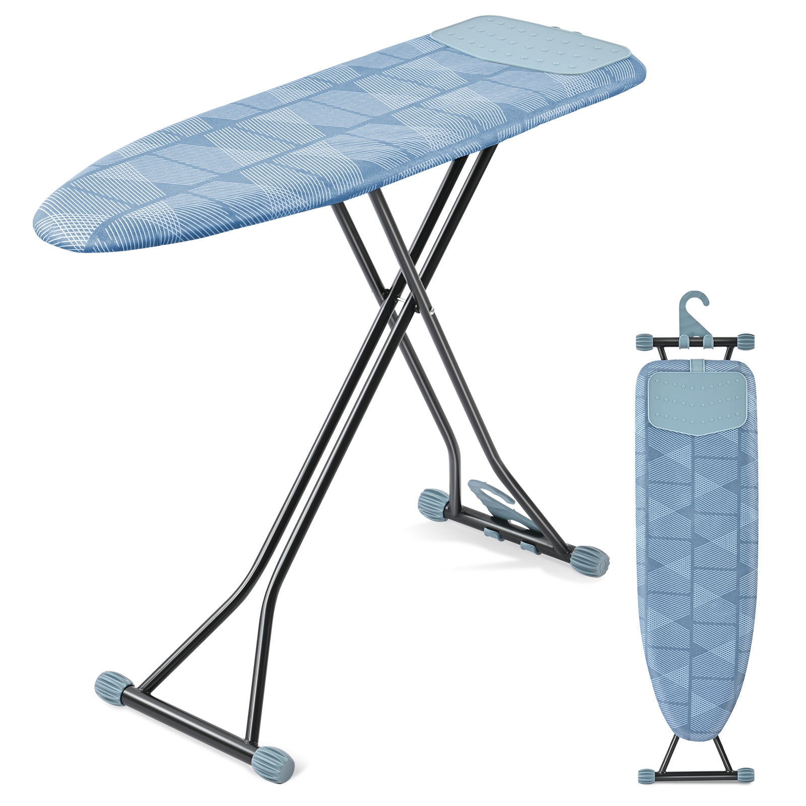 KK KINGRACK Ironing Board, Iron Board Full Size with Hanger & Rotating