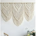 thumbnail image 1 of Macrame Wall Hanging Large- Boho Wall Decor- large wall art- Wall Decor Living Room- Macrame Tapestry Boho Decor for Bedroom (Beige-H), 1 of 12