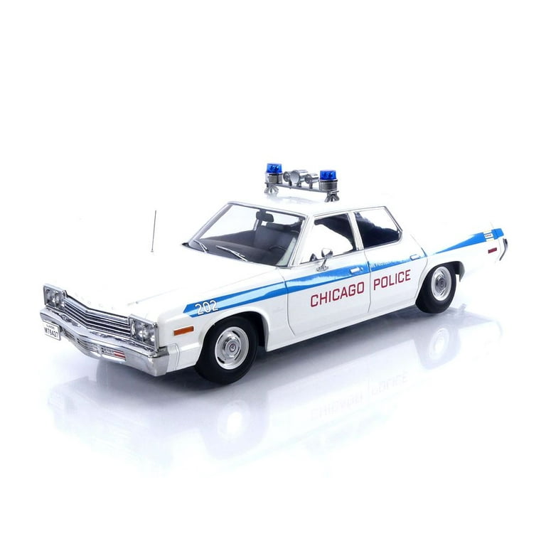 ミニカー 1/18 Dodge Monaco 1974 Chicago Police KK SCALE MODELS 1/18 - DODGE Monaco Chicago Police - 1974
