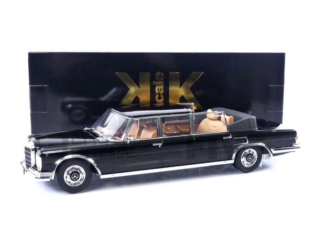 KK SCALE MODELS KKDC181182 MERCEDES BENZ 600 W100 LANDAULET 1964 BLEU