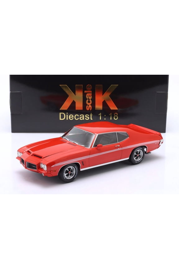 KK Scale 1972 Pontiac LeMans GTO Red 1:18