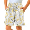 thumbnail image 1 of KKBOTIVE Athletic Shorts for Boys Casual Stretch Sport Cargo Shorts Comfortable Holiday Shorts for Kids Youth Fashion Clothing, White Size: 9-10 Years, 1 of 4