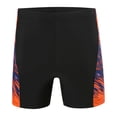 thumbnail image 1 of KKBOTIVE Boys Swim Trunks for Youth Comfortable Athletic Swimwear Shorts with Mesh Liner Fabric ( Black Size: 13-14 Years ), 1 of 6