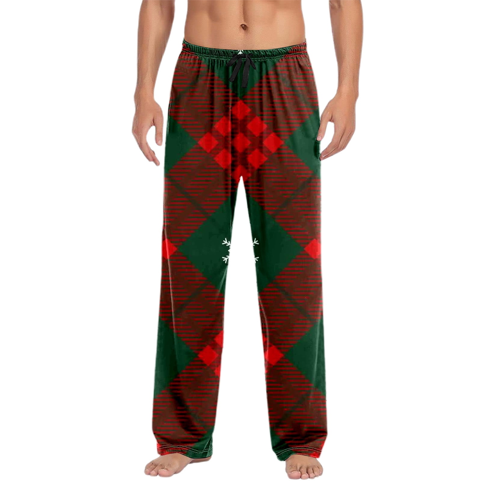 KKBOTIVE Christmas Pajama Pants for Mens - Christmas Pj Pants Unisex ...