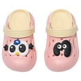 thumbnail image 1 of KKBOTIVE Kids Clogs Cute Cartoon Boys Girls Garden Clogs Toddlers Breathable Slides Sandals Child's Lightweight -on Beach Pool Shower Slippers, Red Size: 4.5-5 Years, 1 of 3