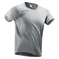 thumbnail image 1 of KKBOTIVE Mens T Shirts Solid Color Round Neck Athletic Tees Gym Workout Sweatshirt Stretch Cozy Top Men's Fashion Summer Clothes, Grey Size: M, 1 of 2