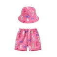 thumbnail image 1 of KKBOTIVE Shorts for Boys Casual Solid Color Sport Shorts Comfort with Pockets and Drawstring Beach Short Pant for Kids Youth Fashion Clothing, Light Pink Size: 3-4 Years, 1 of 4