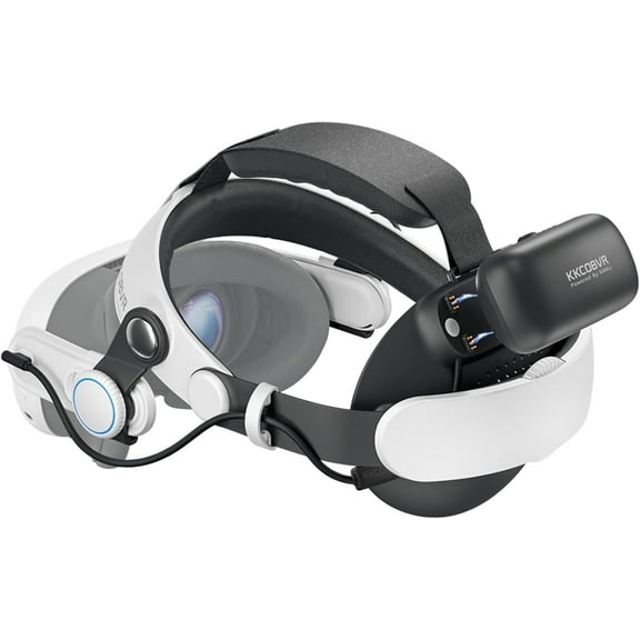 KKCOBVR Q3 PRO Comfort Battery Pack Head Strap 10000mh Compatible with Meta Quest 3/Quest 3S, Extend Playtime Replacement Head Strap Accessories