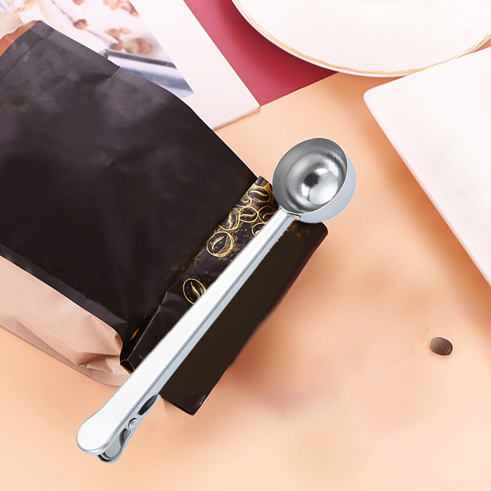 KKCXFJX Clearance!Stainless Steel Coffee Spoon Holder, Milk Powder