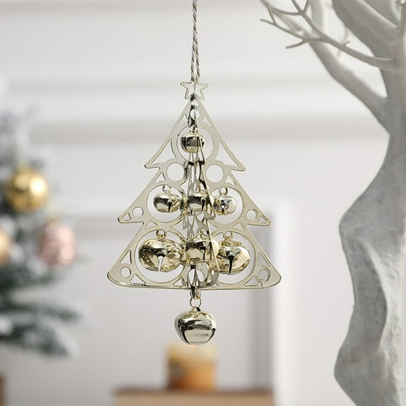 KKCXFJX Deals,Christmas Tree Bells Hanging Decorative Christmas Decorations Scene Decoration Wind Chime Trinkets,Christmas Decorations Gifts