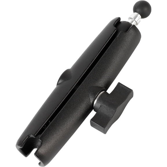 KKFEN-1" to 17mm (0.67") Ball Adapter with 5.9" Long Double Socket Arm, Compatible with RAM B Size Mounts, Fits Garmin GPS Mount and 17mm Swivel Ball Mounting Phone Holder