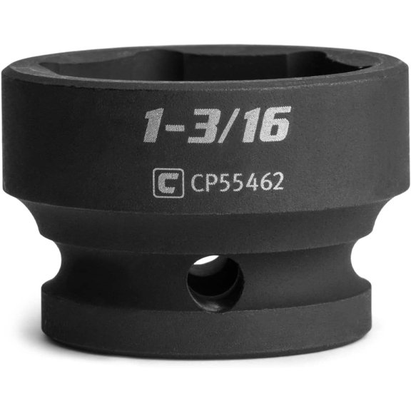 KKFEN-1-3/16 in. Stubby Impact Socket, 1/2 in. Drive, 6-Point, SAE