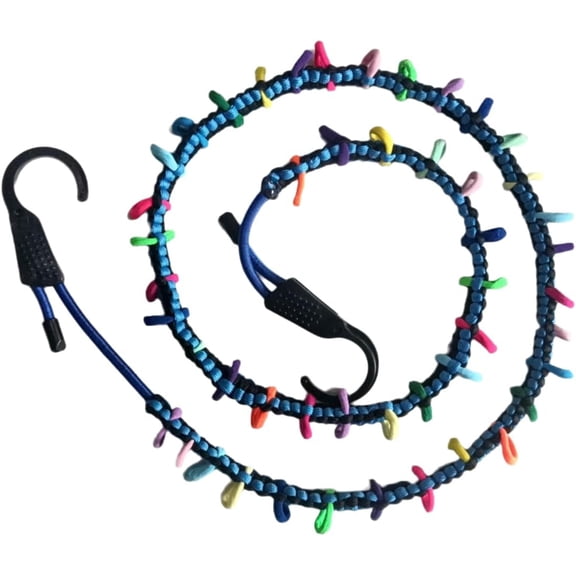 KKFEN-1 PCS Cord Rubber Duck Holder for Ducks Owners Display Fixed Mount Wrangler,Duck Compatible with Wrangler,Car Holder,Wrangler,Blue-Black (Rubber Ducks Not Included)