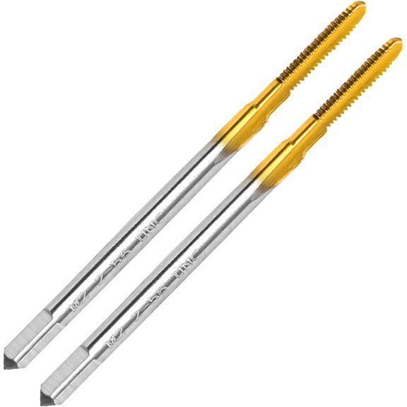 KKFEN-2Pcs 2-56 UNC Thread Tap,2-56 UNC M2 HSS Right Hand Thread Milling Tap
