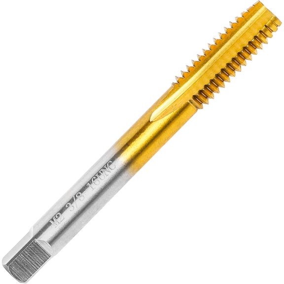 KKFEN-3/8"-16 UNC Thread Tap,3/8"-16 UNC M2 HSS Right Hand Thread Milling Tap