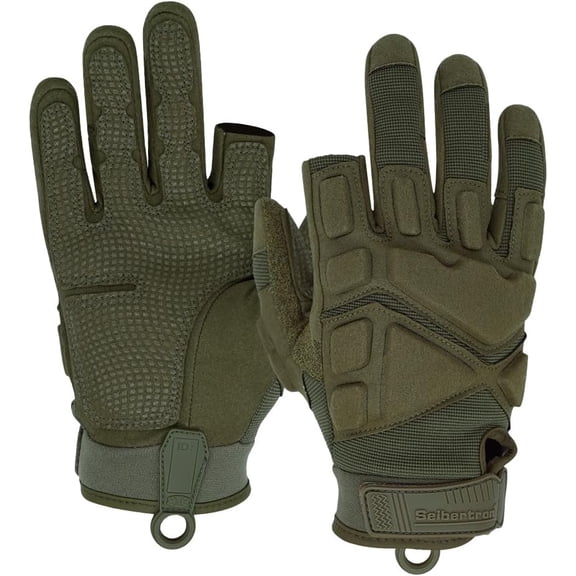 KKFEN-Adult Or Youth S.O.L.A.G Sports Outdoor Water Resistant Full Finger Touchscreen Gloves